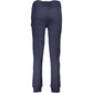 Blue Cotton Pant