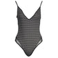 Black Elastane Swimwear