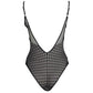 Black Elastane Swimwear