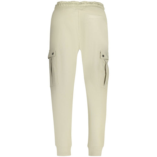 Beige Cotton Pant