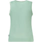 Green Polyester Tank Top