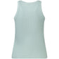 Blue Cotton Tank Top