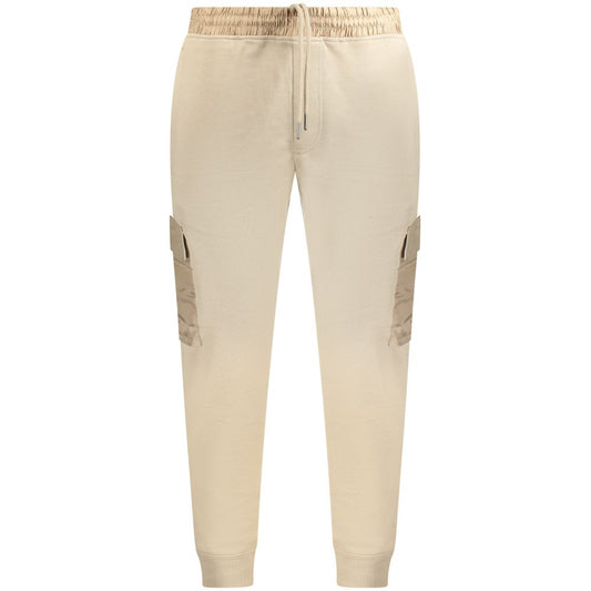 Beige Cotton Pant