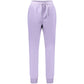 Purple Polyester Pant