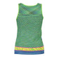 Green Cotton Tank Top