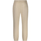 Beige Cotton Pant