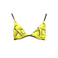 Yellow Elastane Swimwear
