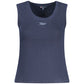 Blue Cotton Tank Top