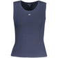 Blue Cotton Tank Top