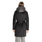 Black Polyester Coat