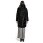 Black Polyester Jackets & Coat