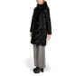 Black Polyester Jackets & Coat