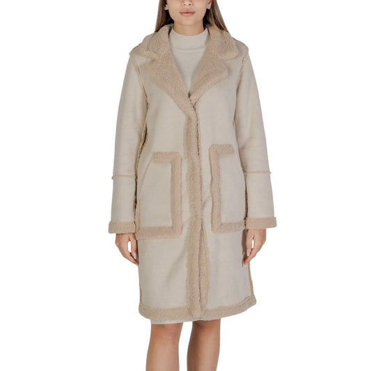 Cream Wool Coat