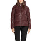 Purple Polyester Jackets & Coat