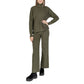 Green Viscose Turtleneck