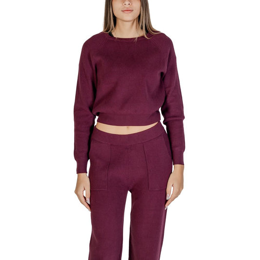 Purple Viscose Sweater