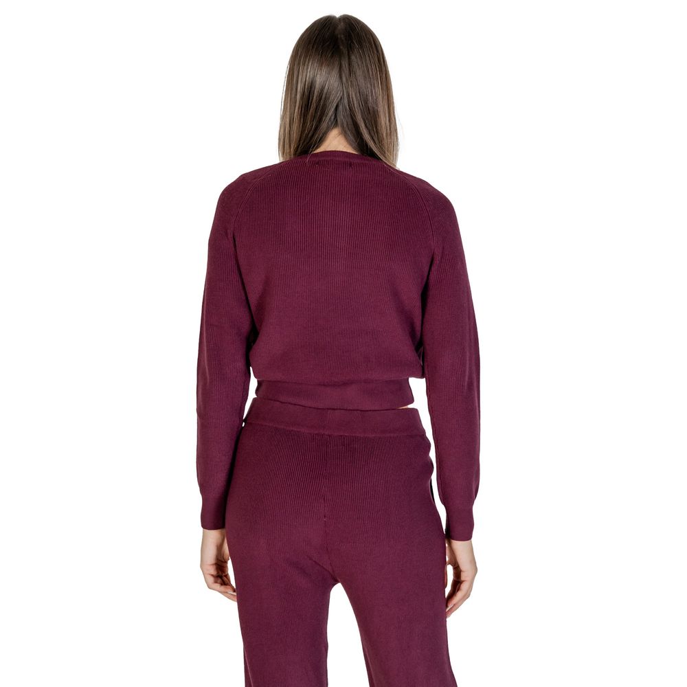Purple Viscose Sweater