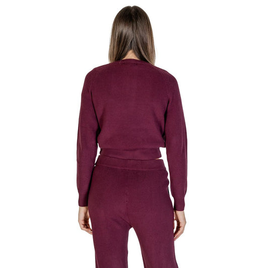 Purple Viscose Sweater
