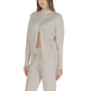 Beige Viscose Cardigan