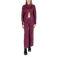 Purple Viscose Cardigan