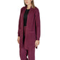 Purple Viscose Cardigan