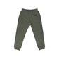 Green Cotton Joggers Workout Pant