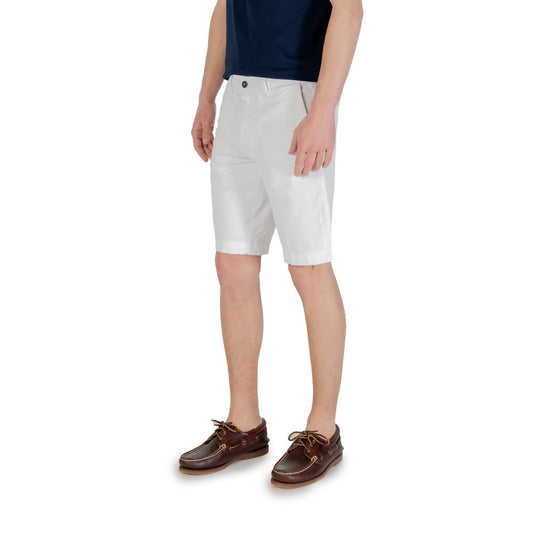 White Cotton Bermuda