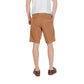 Beige Cotton Bermuda