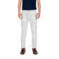 White Cotton Skinny Pant