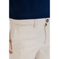 Bicolor Cotton Bermuda