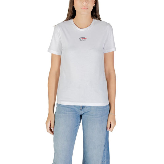Bicolor Cotton T-Shirt