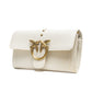 White Leather One Simply Love Mini Bag