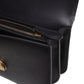 Black Leather Love Bell Classic Shoulder Bag