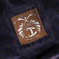 Purple Cotton Blend Velvet Zip-Up Hoodie Sweatshirt Sweater