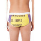 Yellow Elastane Swimwear