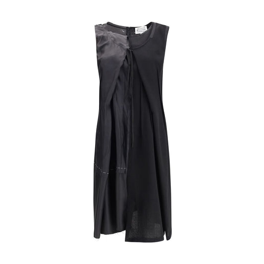 Virgin Wool Midi Dress