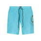 Blue Polyester Swimwear
