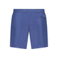 Blue Polyester Swimwear