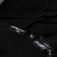 Black Viscose Turtle Neck Crop Pullover Top