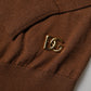 Brown Cashmere Turtle Neck Pullover Sweater