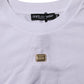 T-Shirt White Cotton Round Neck Short Sleeves I