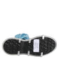 Blue Lace Up Over The Knee Socks Men Boots Shoes
