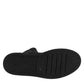 Black Alpaca Wool Suede Mid Calf Boots Shoes