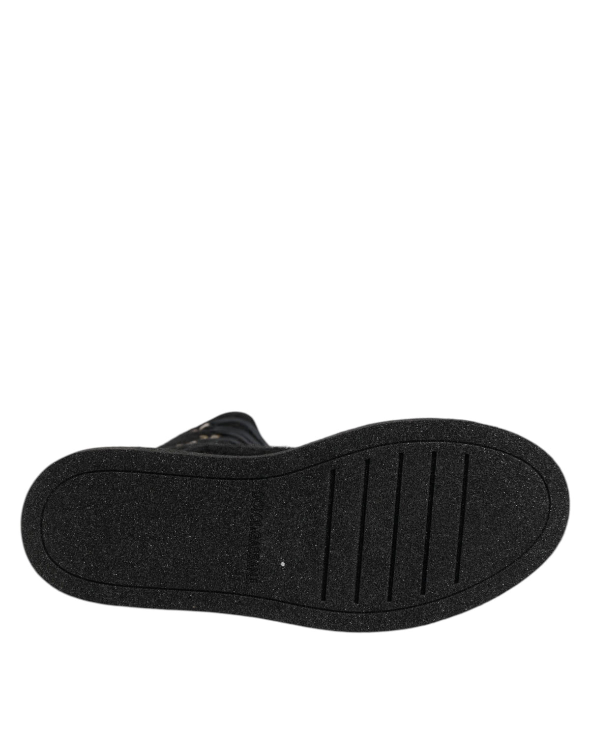 Black Alpaca Wool Suede Mid Calf Boots Shoes