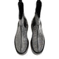 Black Crystal Strass Mid Calf Short Boots  Shoes
