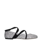 Gray Plastic Ballet Flats