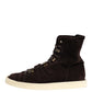 Brown Suede Lace Up Ankle Short Boots Shoes