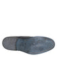Blue Leather Wingtip Lace-up Formal Derby Shoes