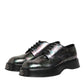 Multicolor Leather Lace-up Men Formal Derby Shoes