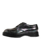 Multicolor Leather Lace-up Men Formal Derby Shoes